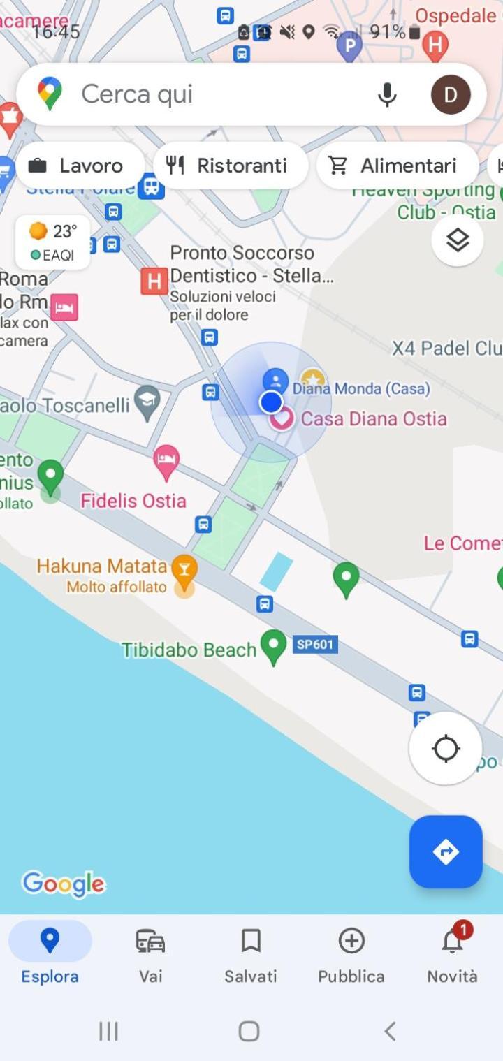 Casa Diana Ostia 아파트 외부 사진